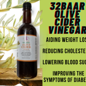 32 Baar Organic Olive Cider Vinegar