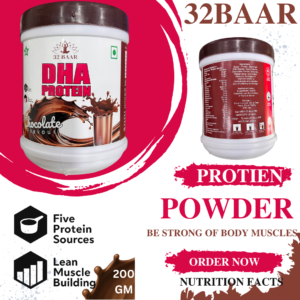 32 BAAR DHA PROTIEN POWDER