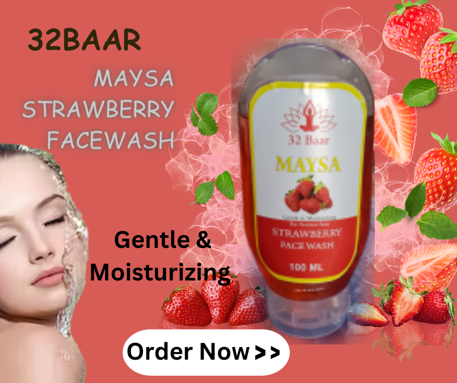 Maysa Strawberry Face Wash