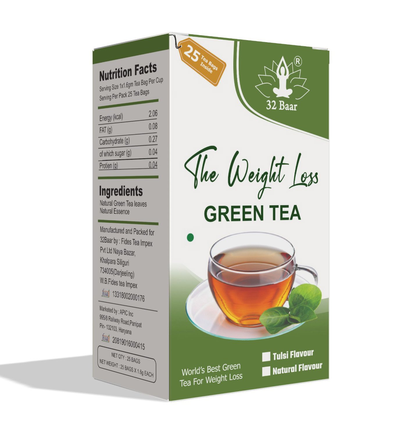 32 Baar Pack of 2 Chamomile & Tulsi Tea Bags ( Total 50 Tea Bags) - Image 4
