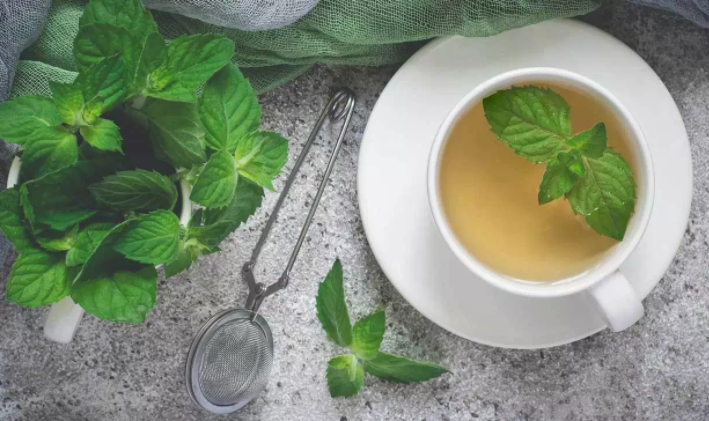 Pepper Mint Organic Green Tea - Image 3